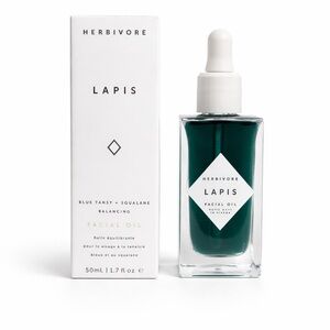 Herbivore Lapis Facial Oil 50ml | Blue Tansy Acne Calming Treatment BNIB